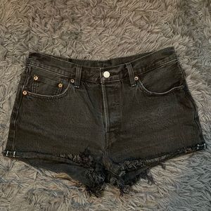 levi denim short